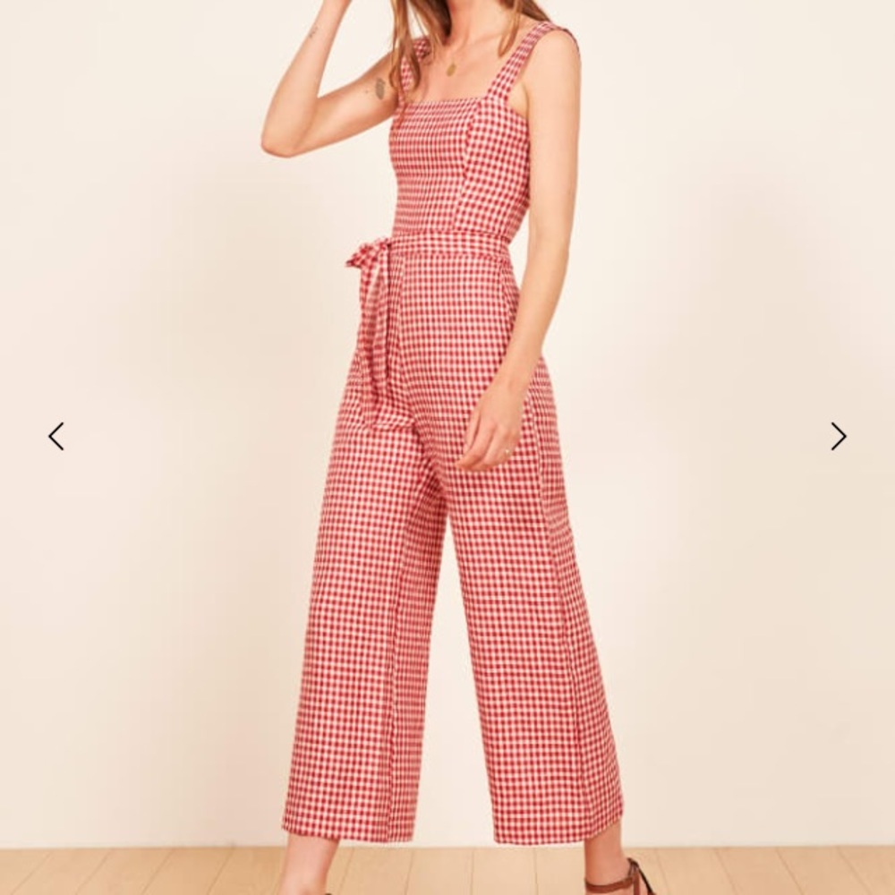NWT Reformation Birch Jumpsuit